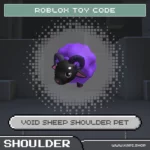 โค้ดเกม Roblox - Void Sheep Shoulder Pet