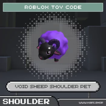 โค้ดเกม Roblox - Void Sheep Shoulder Pet