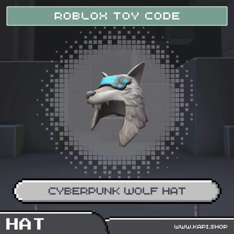 โค้ดเกม Roblox - Cyberpunk W﻿olf Hat