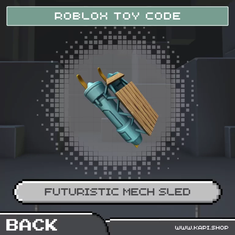 โค้ดเกม Roblox - Futuristic Mech Sled