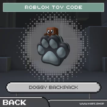 โค้ดเกม Roblox - Doggy Backpack