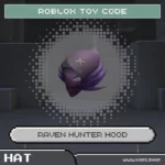 โค้ดเกม Roblox - Raven Hunter Hood