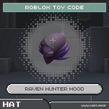 โค้ดเกม Roblox - Raven Hunter Hood