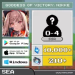 ไอดี GODDESS OF VICTORY: NIKKE (SEA) - 10,000+ Gems + สุ่มตัวละคร SSR 0-4 ตัว