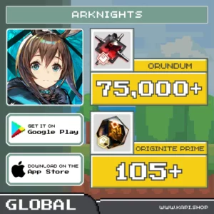 ไอดี Arknights (Global) - 75,000+ Orundum