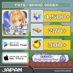 ไอดี Fate/Grand Order (Japan) - 4,500+ Saint Quartz
