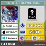 ไอดี Yu-Gi-Oh! Master Duel (Global) – 30,000+ Gems + สุ่มการ์ด Royal Finish UR 7-10 ใบ