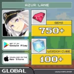 ไอดี Azur Lane (Global) – 750+ Gems