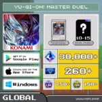 ไอดี Yu-Gi-Oh! Master Duel (Global) - 30,000+ Gems + Blackwing Full Armor Master + สุ่มการ์ด Royal Finish UR 10-15 ใบ