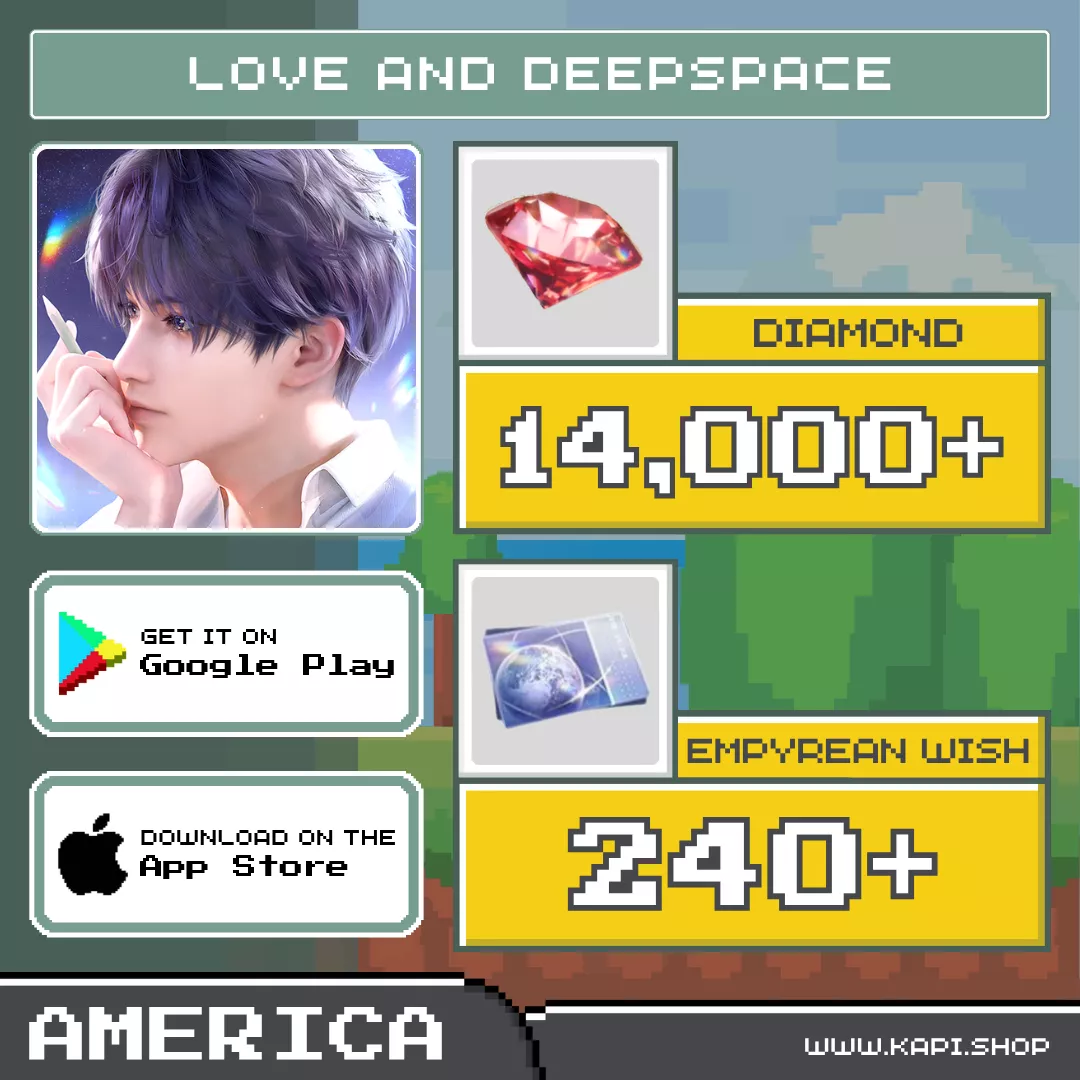 ไอดี Love and Deepspace (America) - 14,000+ Diamonds ไอดี Love and Deepspace (America) - 14,000+ Diamonds