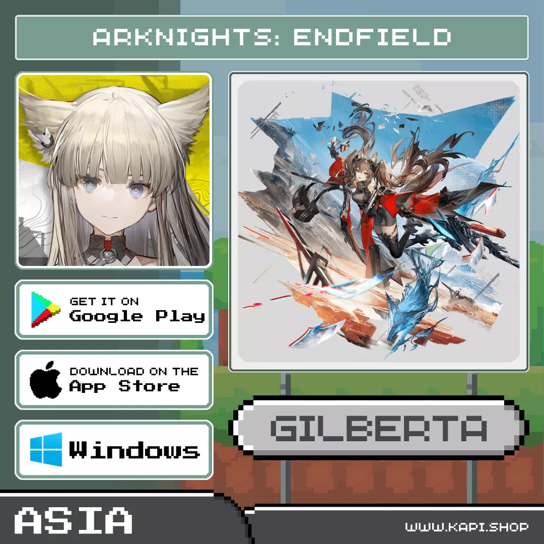 ไอดี Arknights: Endfield (Asia) - Gilberta ไอดี Arknights: Endfield (Asia) - Gilberta