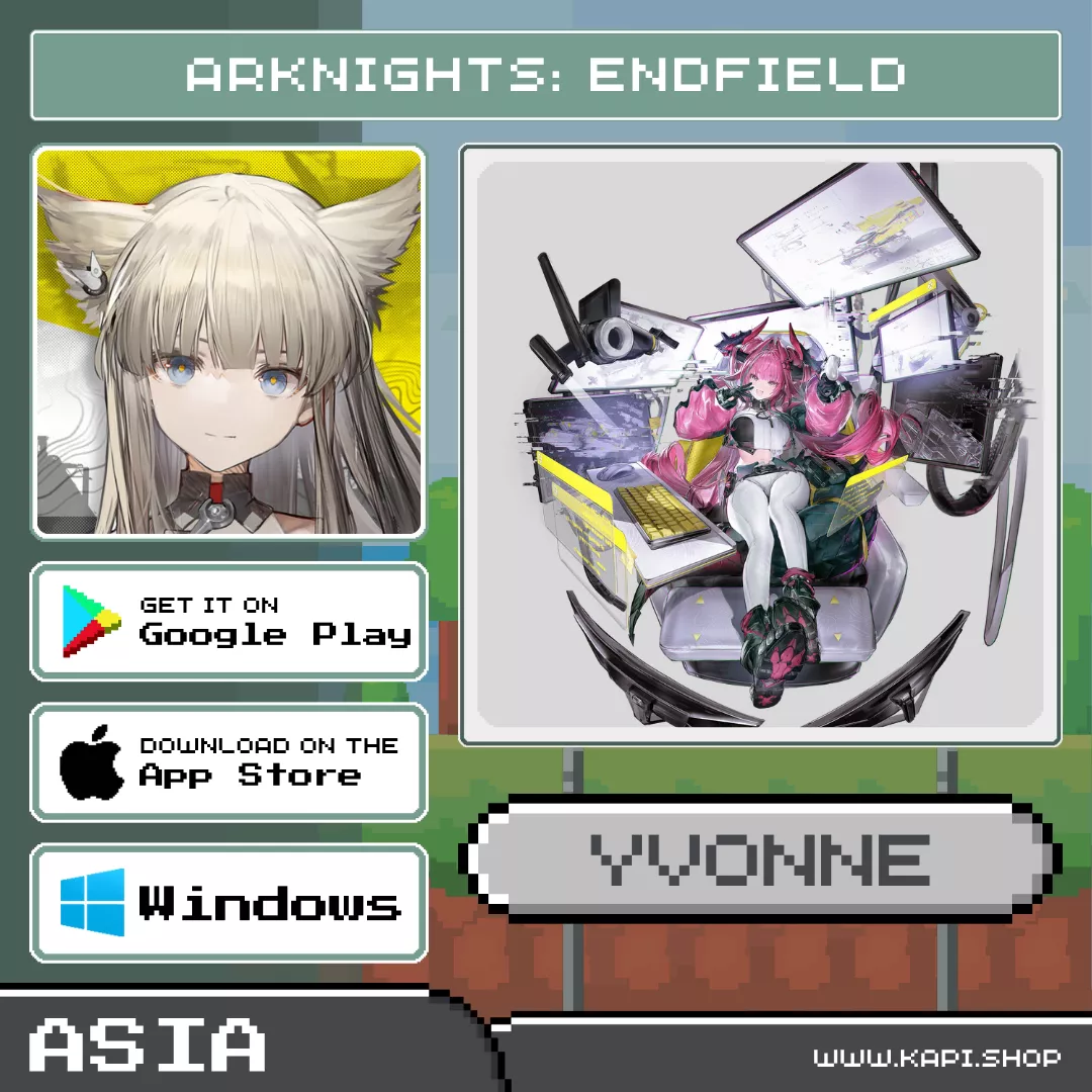 ไอดี Arknights: Endfield (Asia) - Yvonne ไอดี Arknights: Endfield (Asia) - Yvonne