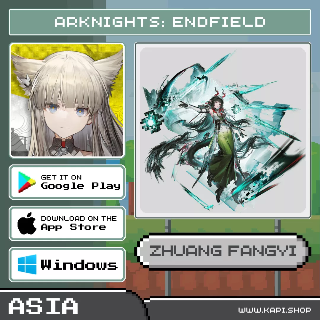 ไอดี Arknights: Endfield (Asia) - Zhuang Fangyi ไอดี Arknights: Endfield (Asia) - Zhuang Fangyi